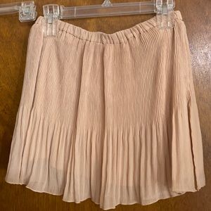 Tan flowing skirt